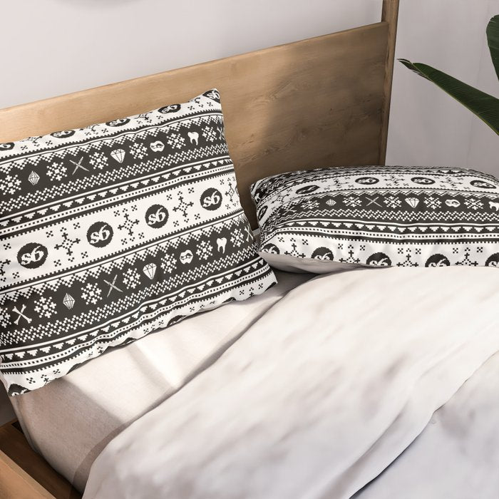 Ugly Sweater Society6 Pillow Sham Gallery Image 2