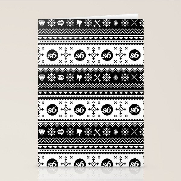 Ugly Sweater Society6 Stationery Card Gallery Image 1