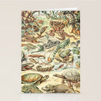 Reptiles II by Adolphe Millot // XL 19th Century Snakes Lizards Alligators Science Textbook Artwork Stationery Card Gallery Image 2
