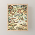 Reptiles II by Adolphe Millot // XL 19th Century Snakes Lizards Alligators Science Textbook Artwork Mini Art Print Gallery Image 1