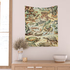 Reptiles II by Adolphe Millot // XL 19th Century Snakes Lizards Alligators Science Textbook Artwork Wall Tapestry Gallery Image 2