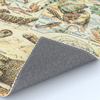 Reptiles II by Adolphe Millot // XL 19th Century Snakes Lizards Alligators Science Textbook Artwork Rug Gallery Image 4