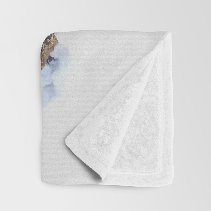 Arctic Grizzly Bear Throw Blanket Gallery Image 3