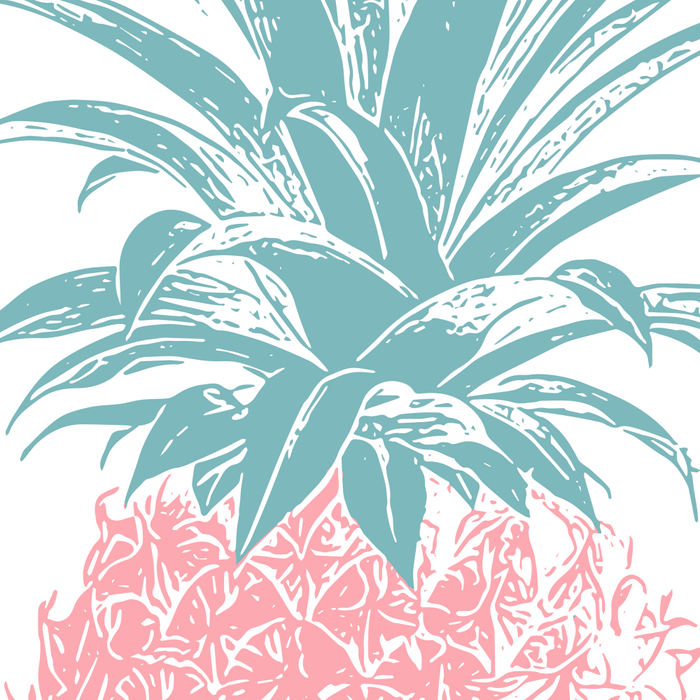 Simple Modern Boho Pineapple Drawing Coffee Mug Gallery Image 2