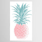 Simple Modern Boho Pineapple Drawing Tablecloth Gallery Image 2