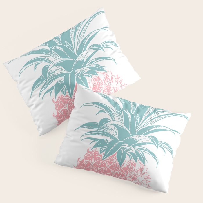 Simple Modern Boho Pineapple Drawing Pillow Sham Gallery Image 3