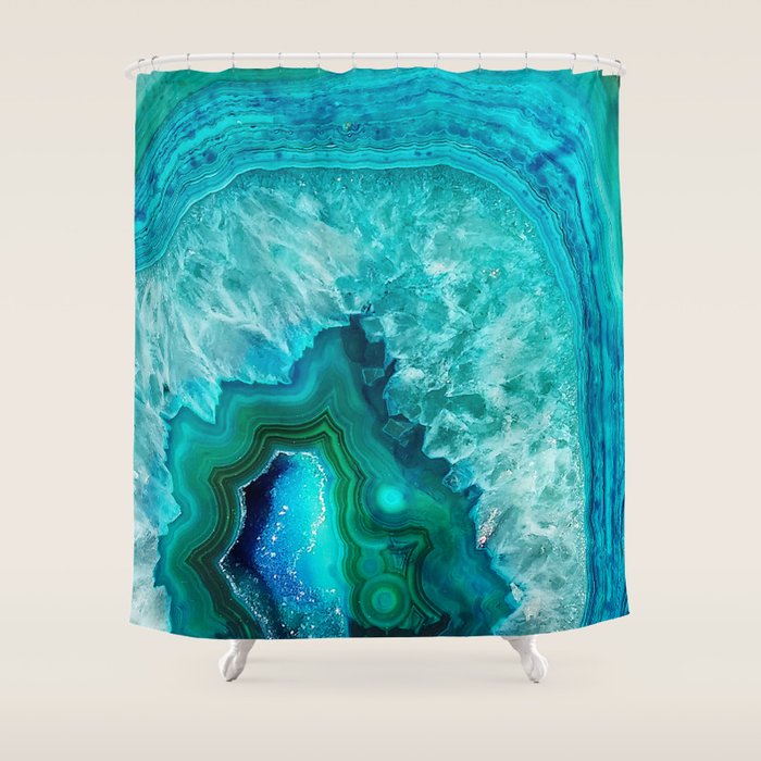 Geode Shower Curtain Gallery Image 1