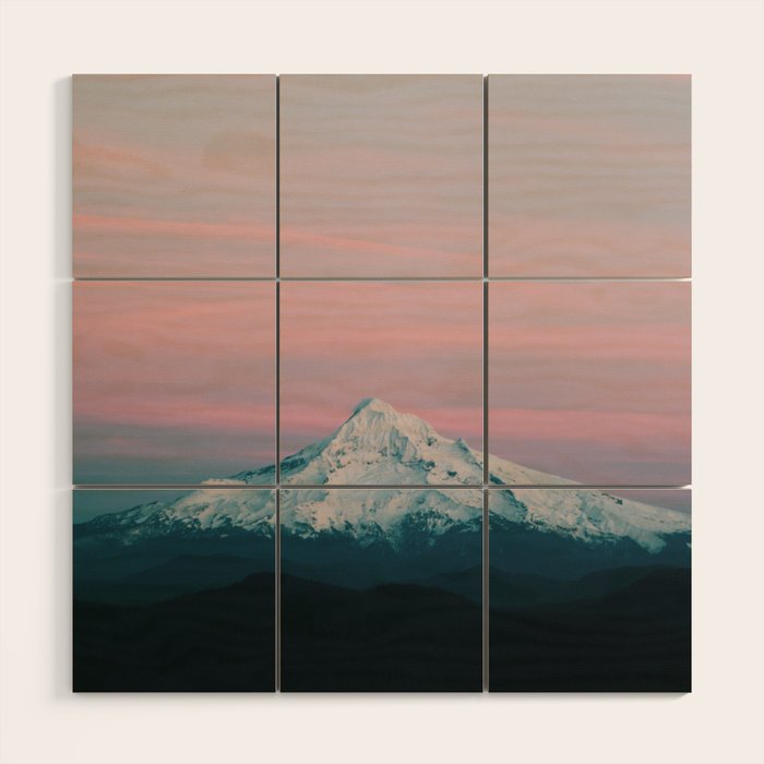 Mount Hood Wood Wall Art Gallery Image 1