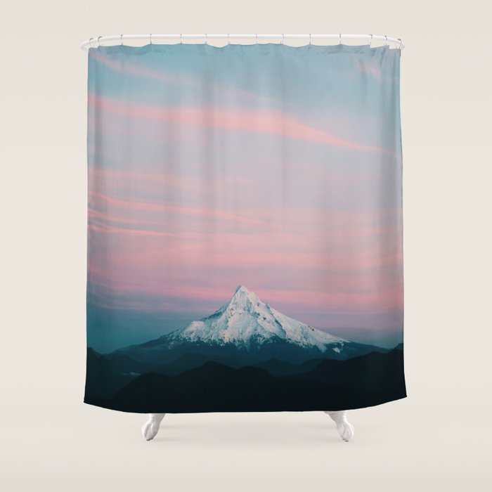 Mount Hood Shower Curtain Gallery Image 1
