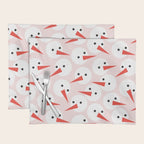 Snowman pattern Placemat Gallery Image 1