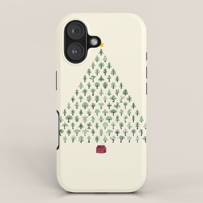 Christmas Treeangle iPhone Case Gallery Image 1