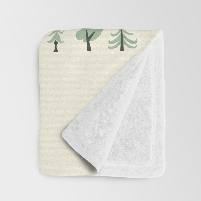Christmas Treeangle Throw Blanket Gallery Image 3