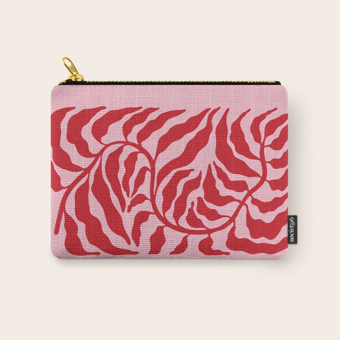 Wild Ferns: Wine Edition Carry All Pouch Gallery Image 1