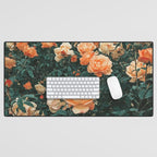 Forest of Roses Desk Mat Gallery Image 1