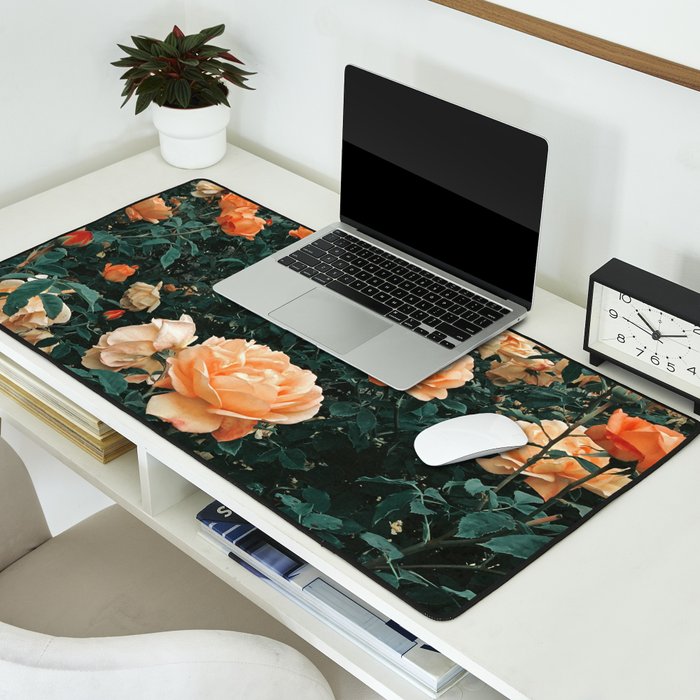 Forest of Roses Desk Mat Gallery Image 2