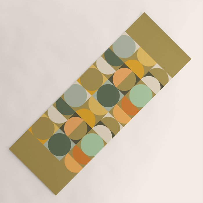 Modern Geometric 91A Yoga Mat Gallery Image 1