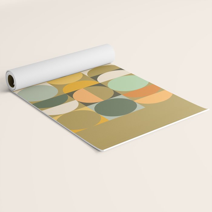 Modern Geometric 91A Yoga Mat Gallery Image 2