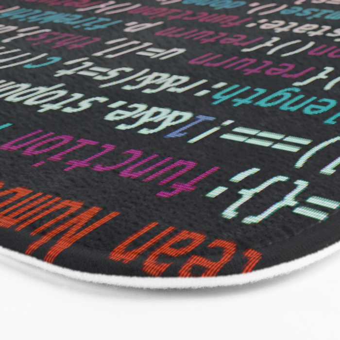 Computer Science Code Bath Mat Gallery Image 3