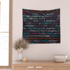 Computer Science Code Wall Tapestry Gallery Image 2