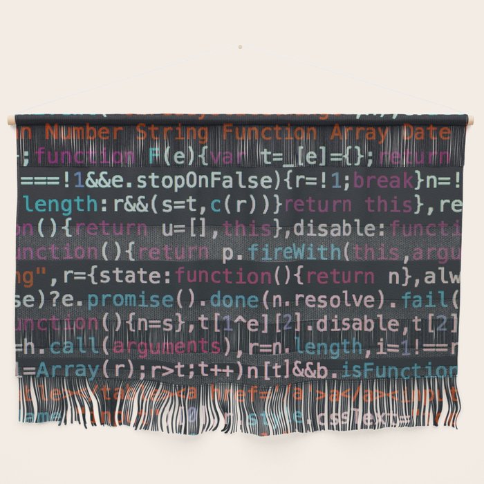 Computer Science Code Wall Hanging Gallery Image 1