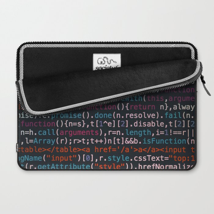 Computer Science Code Laptop Sleeve Gallery Image 2