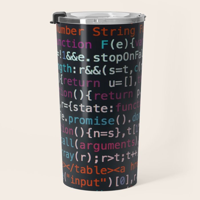 Computer Science Code Travel Mug Gallery Image 3