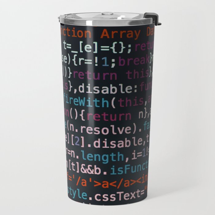 Computer Science Code Travel Mug Gallery Image 2