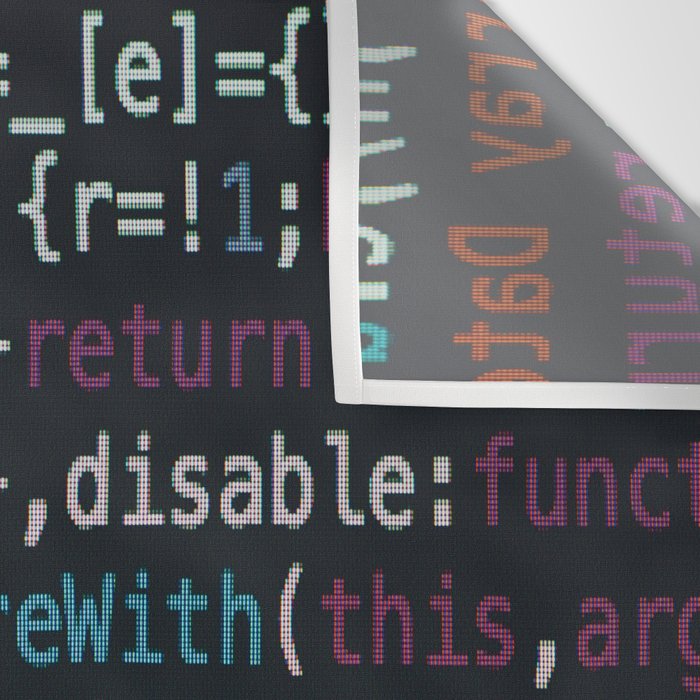 Computer Science Code Wall Tapestry Gallery Image 3