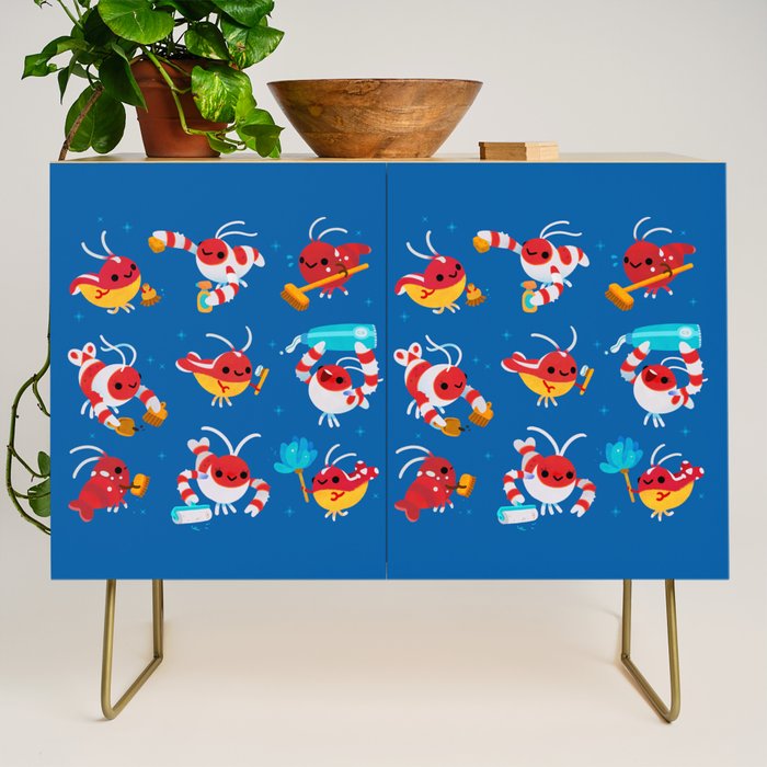 Cleaner shrimp Credenza Gallery Image 1