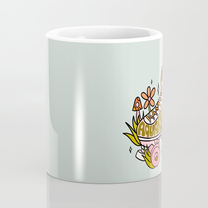Aquarius Roller Skate Coffee Mug Gallery Image 4
