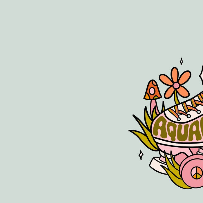 Aquarius Roller Skate Coffee Mug Gallery Image 2