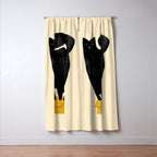 Cat in a box Window Curtain Gallery Image 3