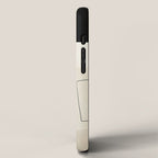 Minimalist Beige Black Japandi Artwork II iPhone Case Gallery Image 2