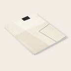 Minimalist Beige Black Japandi Artwork II Notebook Gallery Image 2