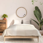 Minimalist Beige Black Japandi Artwork II Comforter Gallery Image 3