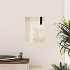 Minimalist Beige Black Japandi Artwork II Poster Gallery Image 2