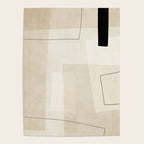 Minimalist Beige Black Japandi Artwork II Poster Gallery Image 4
