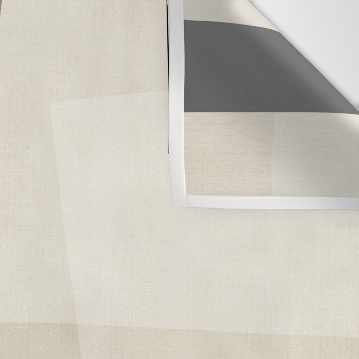 Minimalist Beige Black Japandi Artwork II Wall Tapestry Gallery Image 3