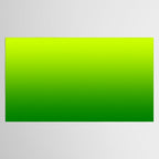 Bright Chartreuse Green Ombre Tablecloth Gallery Image 2