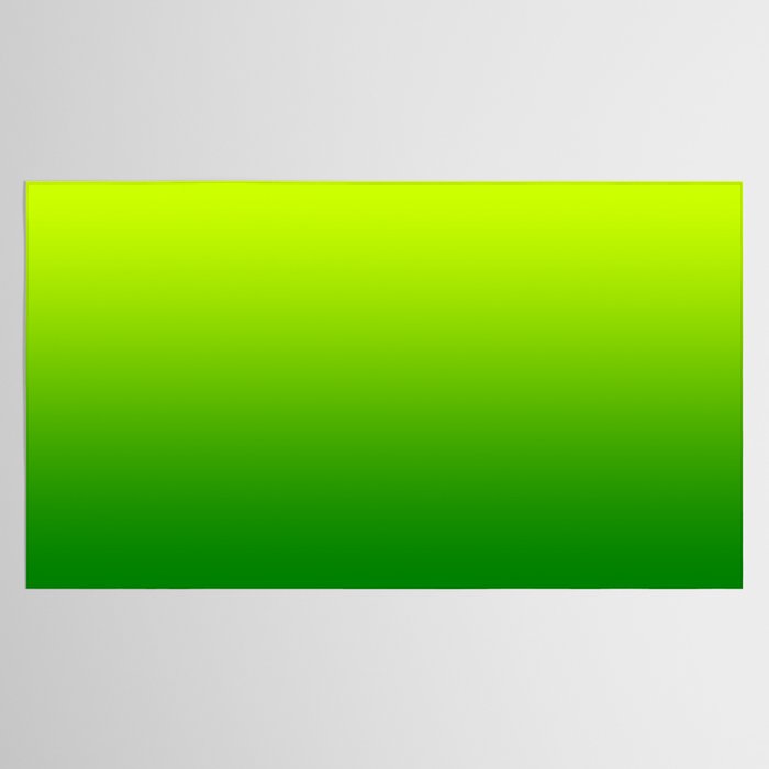 Bright Chartreuse Green Ombre Tablecloth Gallery Image 2