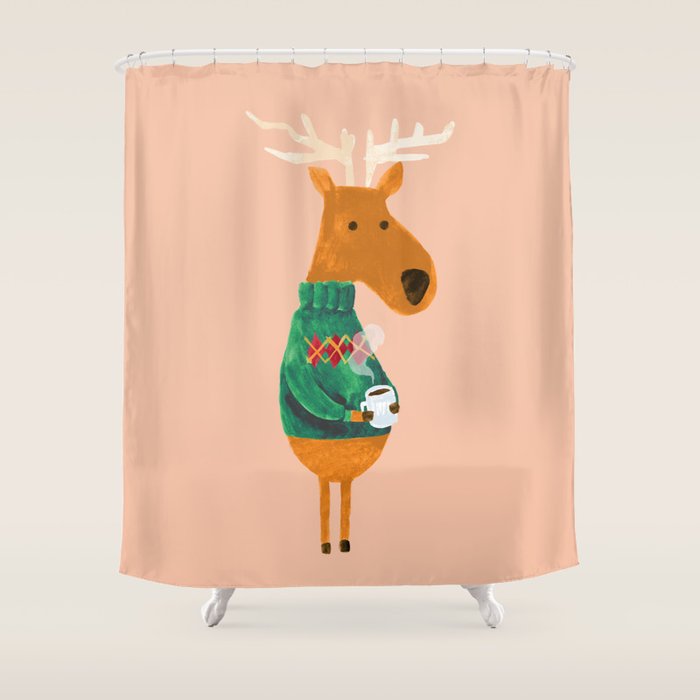 Hot Coffee Shower Curtain Gallery Image 1