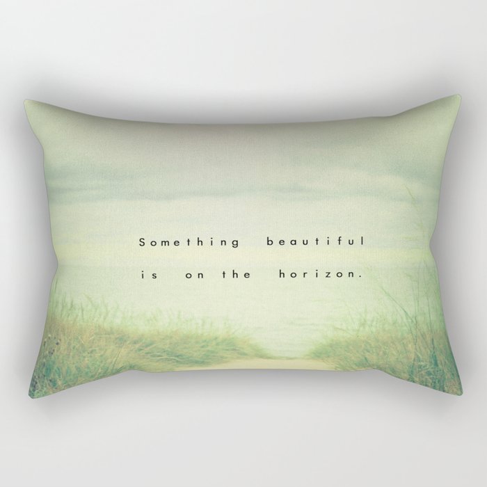 Something Beautiful Rectangular Pillow Gallery Image 1