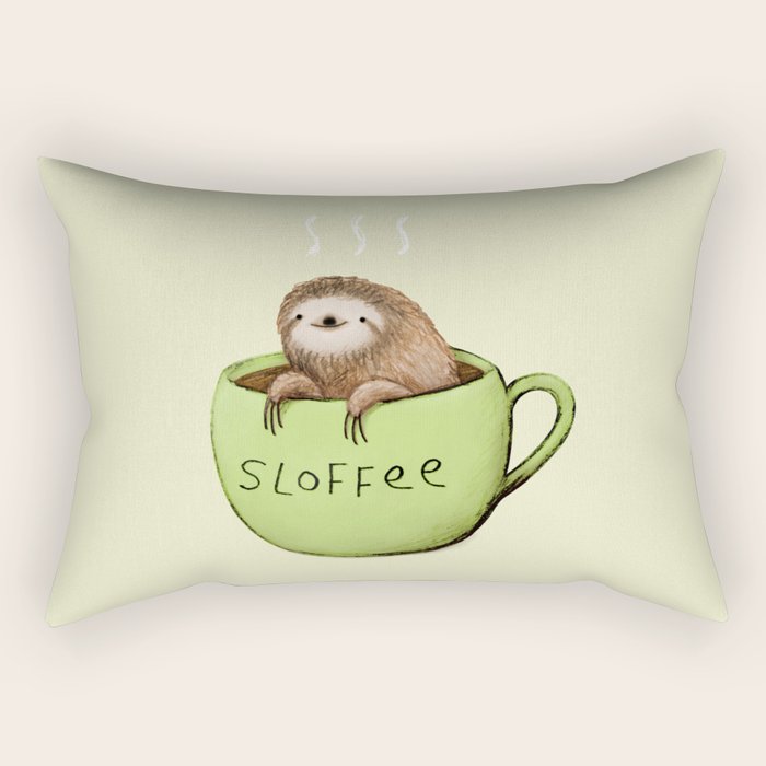 Sloffee Rectangular Pillow Gallery Image 1