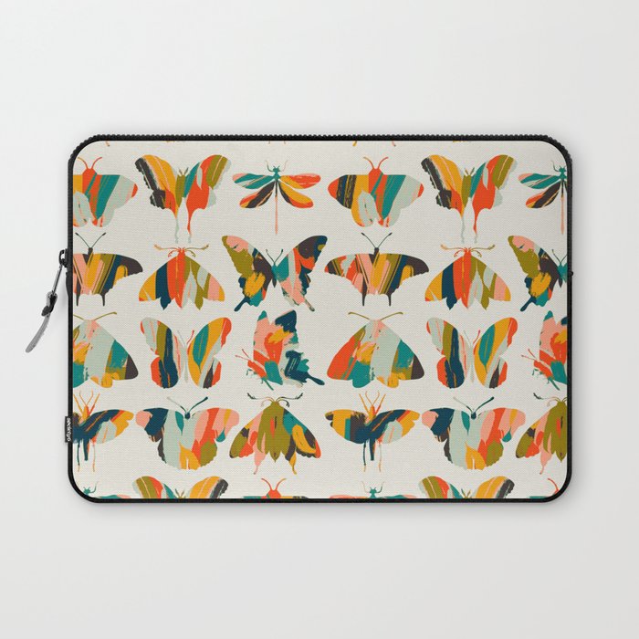 colorful butterflies Laptop Sleeve Gallery Image 1