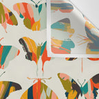 colorful butterflies Wall Tapestry Gallery Image 3