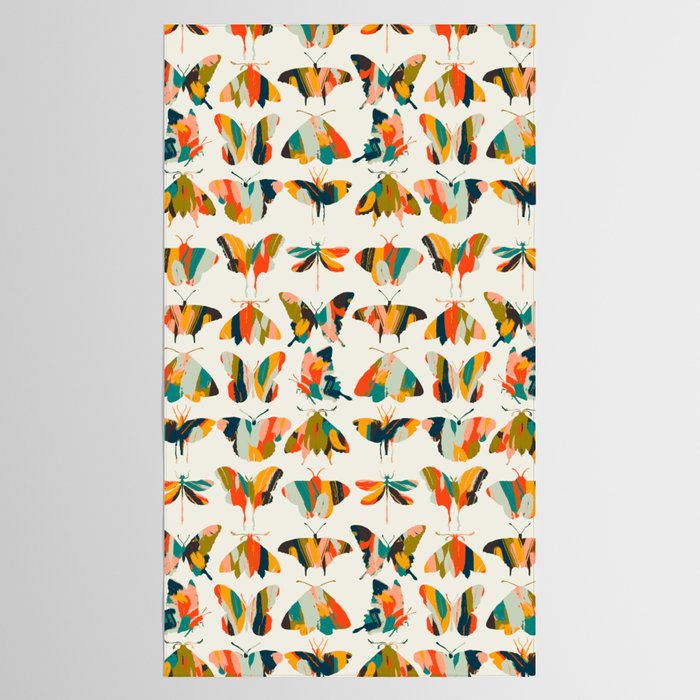 colorful butterflies Tablecloth Gallery Image 2