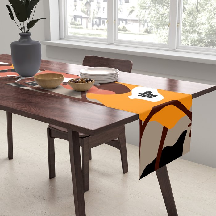 outside in my garden by sun Table Runner Gallery Image 2