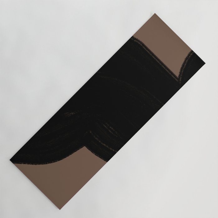 Contemporary Abstract Shape Yoga Mat Gallery Image 1
