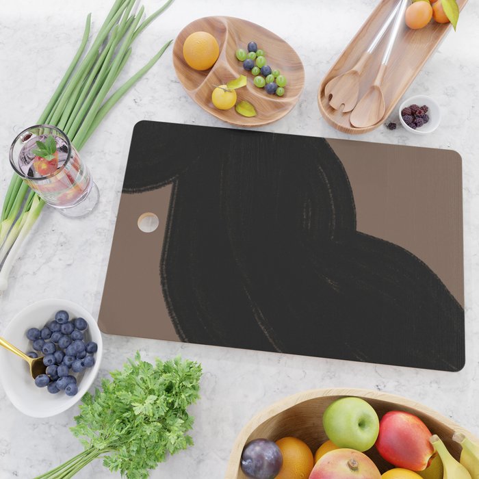 Contemporary Abstract Shape Cutting Board Gallery Image 2