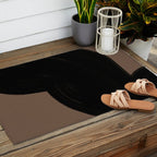Contemporary Abstract Shape Outdoor Rug Gallery Image 2